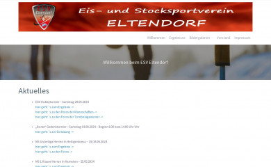 esv-eltendorf.at screenshot