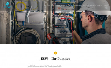esw-dienstleistungen.de screenshot