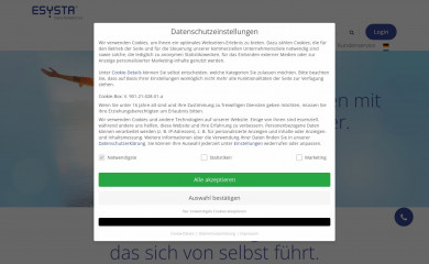 esysta-diabetes.com screenshot