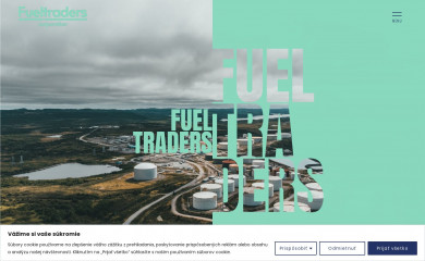 fueltraders.sk screenshot