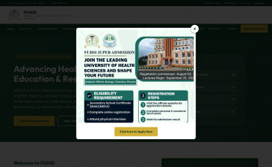 fuhsi.edu.ng screenshot