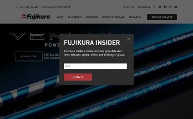 fujikuragolf.com screenshot