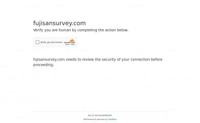 fujisansurvey.com screenshot