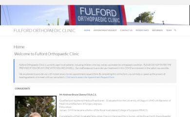 fulfordortho.co.nz screenshot