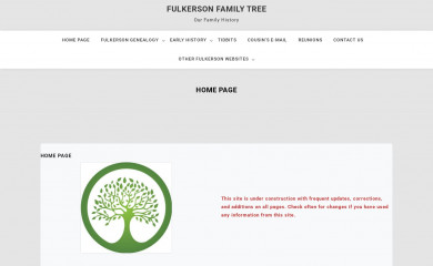 fulkerson.org screenshot