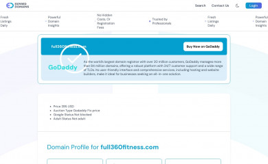 full360fitness.com screenshot