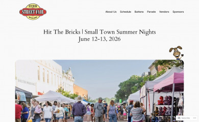 fultonstreetfair.com screenshot