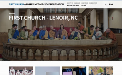 fumc-lenoir.com screenshot