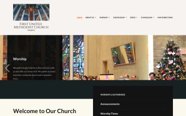 fumcstamford.org screenshot