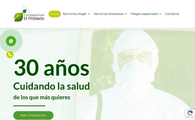 fumigacioneselpoblado.com screenshot