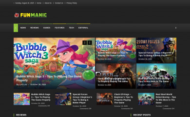 funmanic.com screenshot