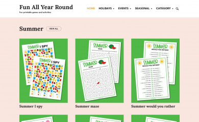 funallyearround.com screenshot