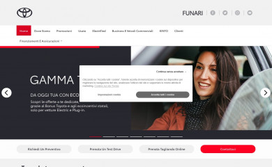 funari-toyota.it screenshot