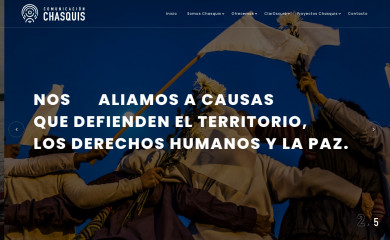 fundachasquis.org screenshot
