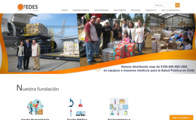 fundacionfedes.cl screenshot