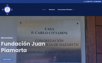 fundacionjuanpiamarta.cl screenshot