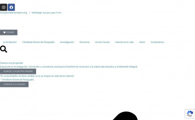 fundacionrepro.org screenshot