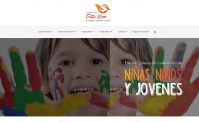 fundaciontalitakum.cl screenshot