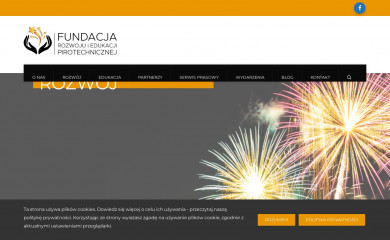 fundacjapirotechnika.org screenshot