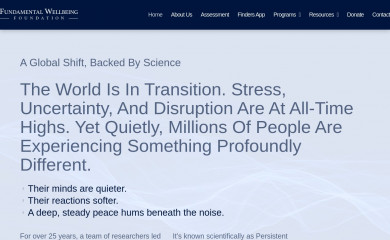 fundamentalwellbeing.foundation screenshot