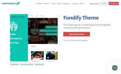 Fundify screenshot