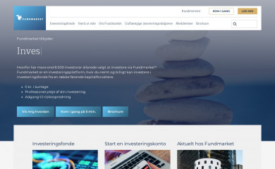 fundmarket.dk screenshot