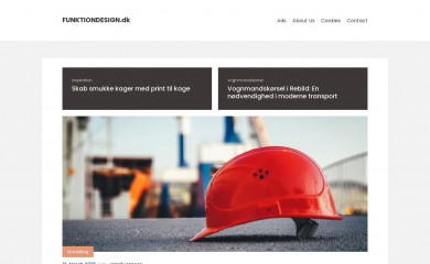 funktiondesign.dk screenshot