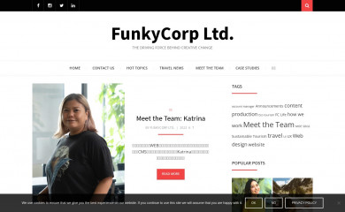 funkycorp.blog screenshot