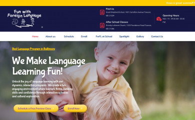 funwithforeignlanguage.com screenshot