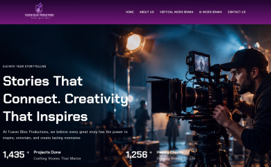 fusionblissproductions.com screenshot