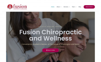 fusionchiropracticandwellness.com screenshot