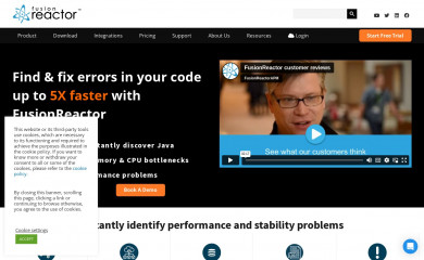 fusionreactor.io screenshot