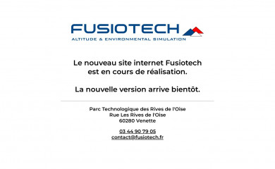 fusiotech.fr screenshot