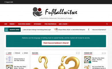fussballwitwe.de screenshot