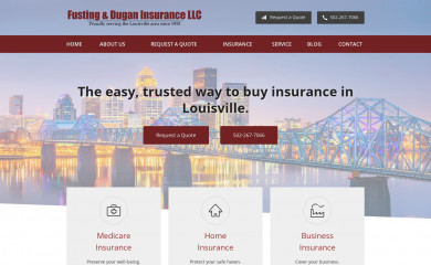 fustingandduganins.com screenshot