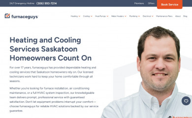 furnaceguys.com screenshot