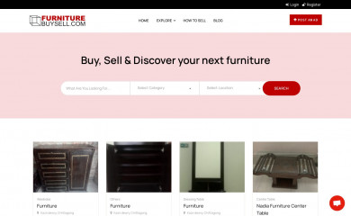 furniturebuysell.com screenshot