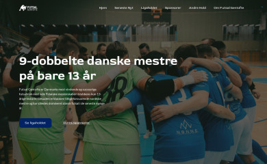 futsalgentofte.dk screenshot