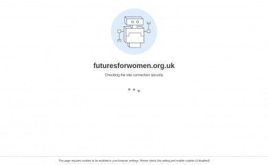 futuresforwomen.org.uk screenshot