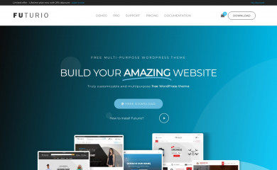 https://futuriowp.com/ screenshot