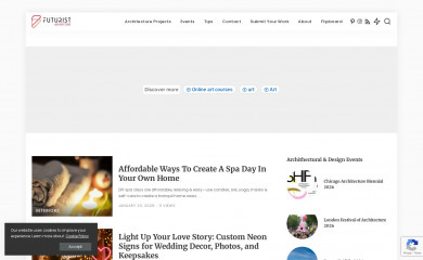 futuristarchitecture.com screenshot