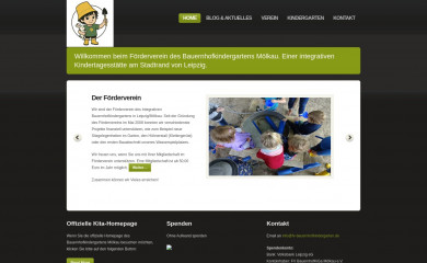 fv-bauernhofkindergarten.de screenshot