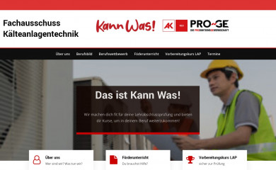 fa-kaeltetechnik.at screenshot