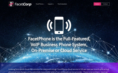 facetcorp.com screenshot