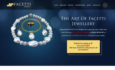 facetti.com.au screenshot