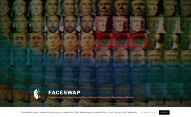 faceswap.dev screenshot