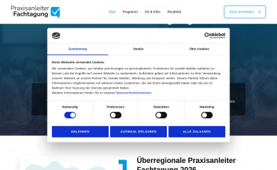 fachtagung-praxisanleitung.de screenshot