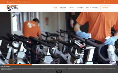 facilitysports.com screenshot