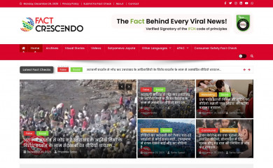 factcrescendo.com screenshot