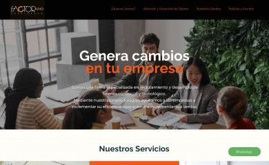 factor1.com.mx screenshot